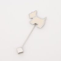 AGATHA PARIS/アガタ パリ AGATHA PARIS カラースコッティブローチ、ピンク・シルバー/508165982