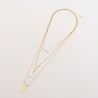 AGATHA PARIS/アガタ パリ AGATHA PARIS マイアミ、3連ロングネックレス、ストーン/508166000
