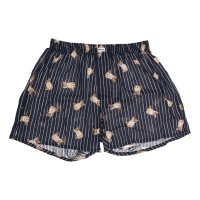 PAUL & JOE/ポールアンドジョー PAUL&JOE PAUL & JOE 楊柳ストライプお座りヌネット柄 トランクス 【返品不可商品】/508166025