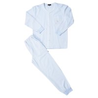 adabat/アダバット adabat ルームウェア 部屋着 パジャマ 上下 セットアップ ナイトウェア 長袖 ニット 前開 メンズ 0248－80/508166278