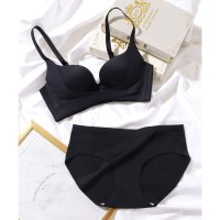 Lace Ladies/レースレディース Lace Ladies 【2点セット】ソリッドカー フロント クロス ブラ&ショーツ【返品不可商品】/508166361