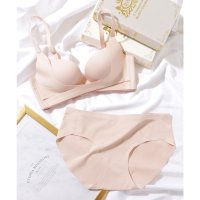 Lace Ladies/レースレディース Lace Ladies 【2点セット】ソリッドカー フロント クロス ブラ&ショーツ【返品不可商品】/508166361