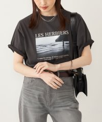 SHIPS Colors WOMEN/《追加予約》SHIPS Colors:〈接触冷感・UVカット〉サンセット フォト Tシャツ◆/508166419