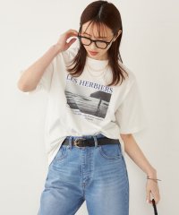 SHIPS Colors WOMEN/《追加予約》SHIPS Colors:〈接触冷感・UVカット〉サンセット フォト Tシャツ◆/508166419