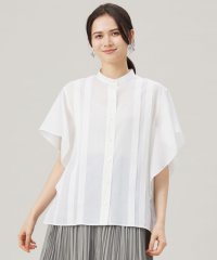 JIYU-KU（SMALL SIZE）/【カタログ掲載・接触冷感・吸水速乾・洗える】ナチュラルリネンフレア袖 シャツ/508166475
