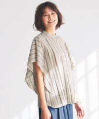 JIYU-KU（SMALL SIZE）/【カタログ掲載・接触冷感・吸水速乾・洗える】ナチュラルリネンフレア袖 シャツ/508166475