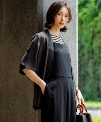 NIJYUSANKU（LARGE SIZE）/【接触冷感性/洗える】フィブリルツイル ハーフスリーブ ジャケット/508166481