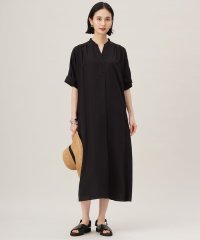 JIYU-KU /【カタログ掲載・接触冷感・UVケア・抗菌防臭・洗える】リヨセルポプリンシャツ ワンピース/508166517