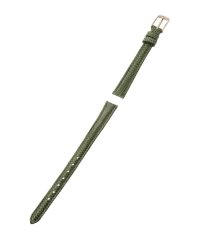 HIROB Ladys/lizard leather belt 10mm Green/508166588