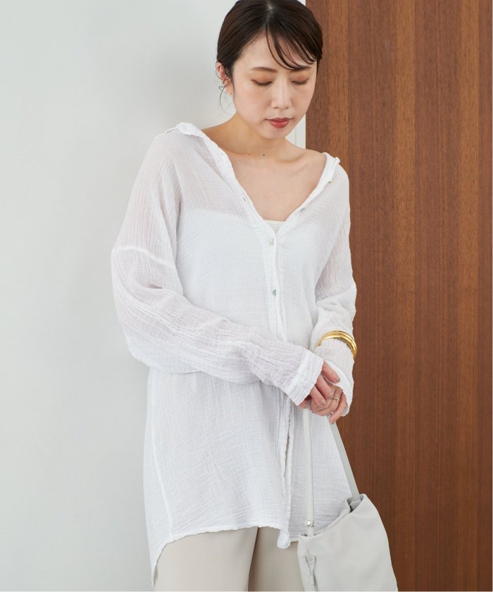 プラージュ Plage cuff シャツ （キャメル） - ファッション通販