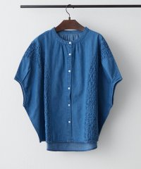 NICE CLAUP/OLIVE des OLIVE OUTLET/【2025 Spring/Summer】スモッキングデニムシャツ/508166735