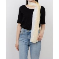 KANKAN/カンカン KANKAN グラデーション＆リーフ柄刺繍ショール/508166869