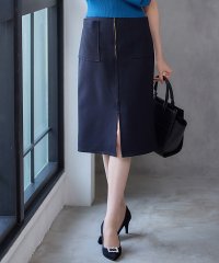 12Twelve Agenda/トゥエルブアジェンダ 12Twelve Agenda フロントファスナー両ポケタイトスカート/508166956