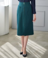 12Twelve Agenda/トゥエルブアジェンダ 12Twelve Agenda フロントファスナー両ポケタイトスカート/508166956