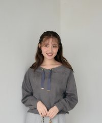 12Twelve Agenda/トゥエルブアジェンダ 12Twelve Agenda フェイクスエードフード風プルオーバー/508166961