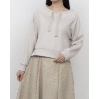 12Twelve Agenda/トゥエルブアジェンダ 12Twelve Agenda フェイクスエードフード風プルオーバー/508166961