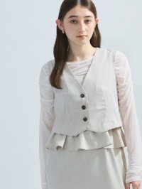 ketty/ケティ ketty 麻調ライトツイルアンサンブル≪手洗い可能≫/508167107