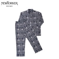 NEWYORKER HOME/ニューヨーカー ホーム NEWYORKER HOME ルームウェア 部屋着 パジャマ 上下 セットアップ ナイトウェア テーラード メンズ 0675－80/508167208
