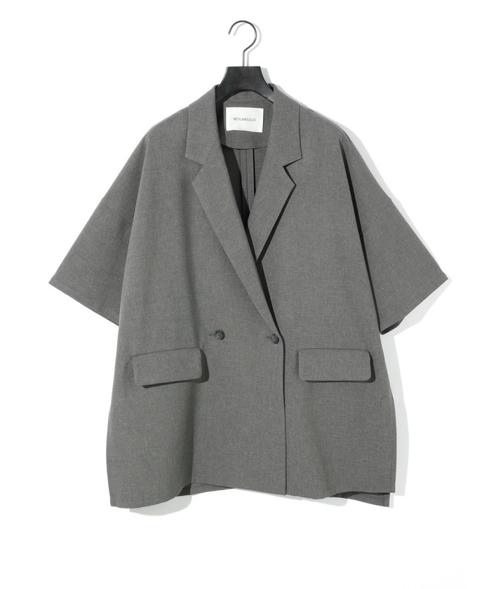 MIDIUMISOLID for Ladies ライトワイドジャケット(508167350