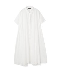 mizuiro ind/mizuiro ind ハーフスリーブフレアシャツワンピース/508167351