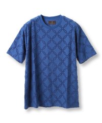 DISTINCTION MEN'S BIGI/パイルジャガードTシャツ/508167381