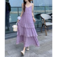 miniministore/ミニミニストア miniministore ティアードキャミワンピース レースワンピ/508167417