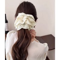 miniministore/ボリュームレースシュシュ 韓国風ヘアゴム/508167429