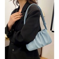 florge/フロージュ florge 2WAY エレガントギャザーレザータッチハンドバッグ/ショルダーバッグ/508167432