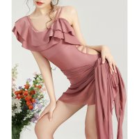 miniministore/ミニミニストア miniministore バックリボンワンショルモノキニパレオ付き【返品不可商品】/508167443