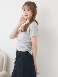 Emsexcite/エムズエキサイト ems excite シャーリングドット釦カットソー/508167475