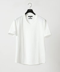 MICHEL KLEIN HOMME/《日本製》リンクスVネック半袖カットソー/508167579