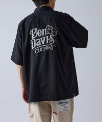 JUNRed/【BENDAVIS別注】j.n.r.d/ハーフZIPシャツ/508167712