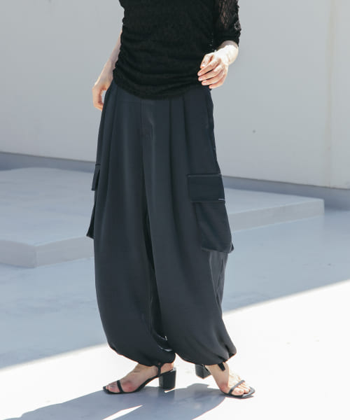 サテンカーゴパンツ(508167754) | ケービーエフ(KBF) - d fashion
