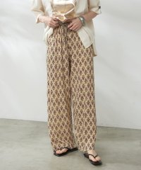 NICE CLAUP/OLIVE des OLIVE OUTLET/【WEB限定】総柄レーヨンイージーパンツ/508167769