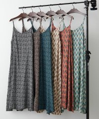 NICE CLAUP/OLIVE des OLIVE OUTLET/【WEB限定】総柄レーヨンキャミワンピース/508167771