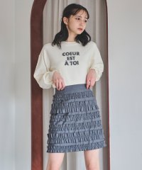 31 Sons de mode/トランテアン ソン ドゥ モード 31 Sons de mode フリルミニスカート/508169411