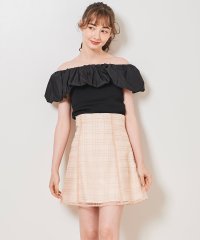31 Sons de mode/トランテアン ソン ドゥ モード 31 Sons de mode スパンコールチェックミニスカショーパン/508169914