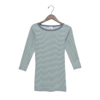 Robert P.Miller/ロバート・ピー・ミラー Robert P. Miller Robert P. Miller Panel－rib Boatneck L/S Tee －BORDER/508170853