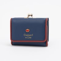 Gaspard et Lisa/リサトガスパール Gaspard et Lisa 財布 レディース 三つ折り 人気 キャラクター リサガス リンゴ柄 林檎/508170856