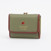 Gaspard et Lisa/リサトガスパール Gaspard et Lisa 財布 レディース 三つ折り 人気 キャラクター リサガス リンゴ柄 林檎/508170856