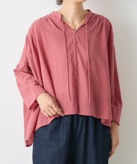 BEARDSLEY/コットンシフォンギャザーシャツ/508170901
