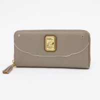 PEANUTS/ピーナッツ PEANUTS 財布 レディース 長財布 ラウンドファスナー 人気 キャラクター SNOOPY ブローチ/508171003