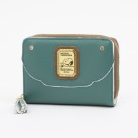PEANUTS/ピーナッツ PEANUTS 財布 レディース 二つ折り 人気 キャラクター SNOOPY ブローチ/508171004