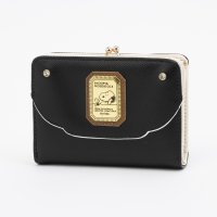 PEANUTS/ピーナッツ PEANUTS 財布 レディース がま口 二つ折り 人気 キャラクター SNOOPY ブローチ/508171005