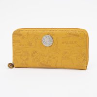 PEANUTS/ピーナッツ PEANUTS 財布 レディース 長財布 人気 キャラクター SNOOPY メダル 総柄/508171009