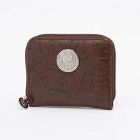 PEANUTS/ピーナッツ PEANUTS 財布 レディース 小銭入れ ラウンドファスナー 人気 キャラクター SNOOPY メダル 総柄/508171011