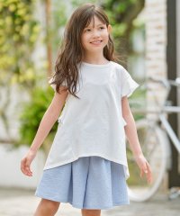 KUMIKYOKU KIDS/【150－160cm】バックフリル チュニック/508171023