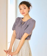 Feroux/【洗える】リボンアクセント Ｔシャツ/508171026