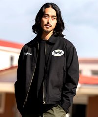 SB Select/シルバーバレットセレクト SB Select ALCARZA ワッペンジップアップジャケット(黒豹)/508171037