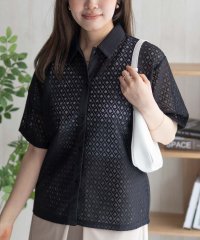MAC HOUSE/マックハウス Mac－House レースシャツ/508171079